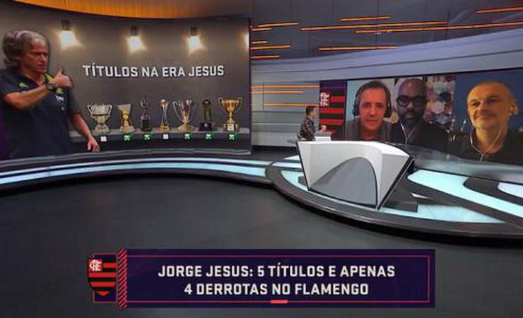 Rizek diz que saída de Jorge Jesus do Fla é 'ruim para o futebol brasileiro'