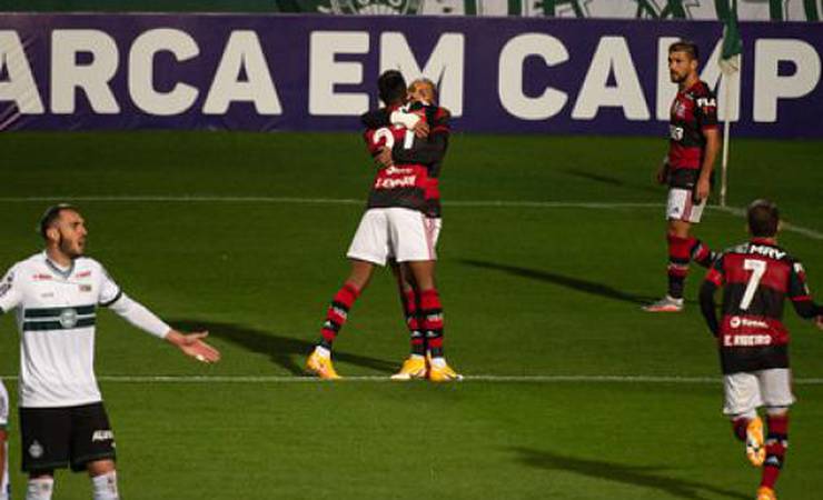 VÍDEO: Veja os bastidores da vitória do Flamengo sobre o Coritiba
