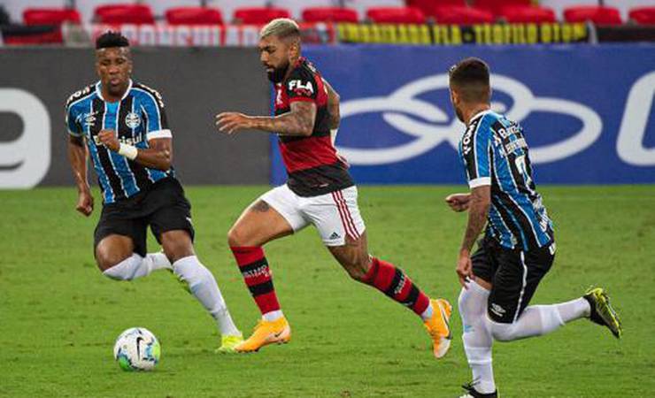 Tudo igual! Gabigol desencanta no fim e evita derrota do Flamengo para o Grêmio