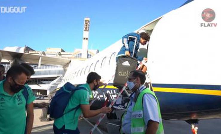 Veja os bastidores da vitória do Flamengo sobre o Santos