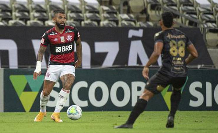 Com atuação previsível, Fla amarga derrota para o Ceará no Brasileiro