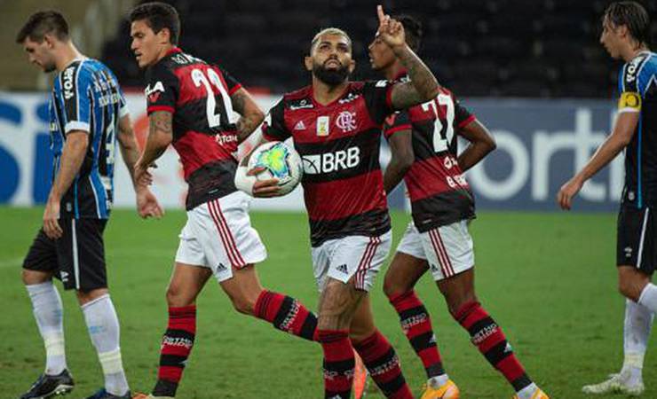 Pedro, Bruno Henrique e Gabigol? Flamengo pode voltar a ter trio de artilheiros após mais de um mês