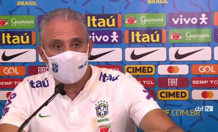Vini Jr. com 'seis ou sete marchas' e 'projeção futura' para Arthur: Tite fala sobre retornos na Seleção