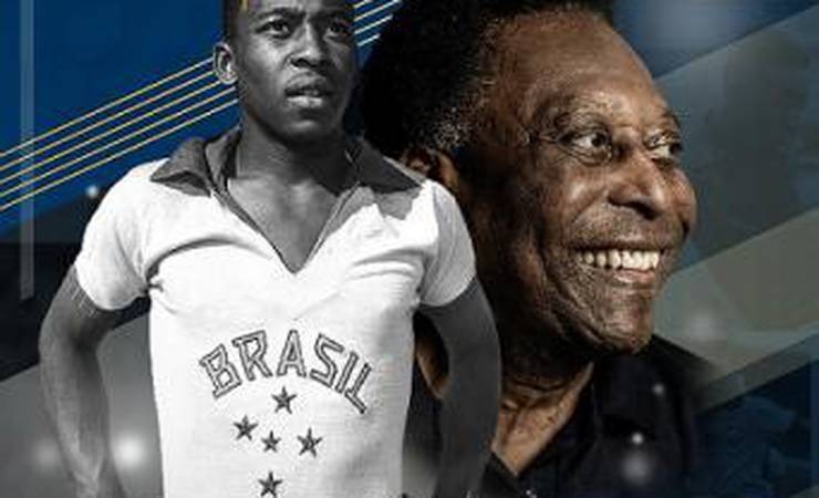 Para homenagear Pelé, clubes postam fotos do Rei com suas camisas; veja!