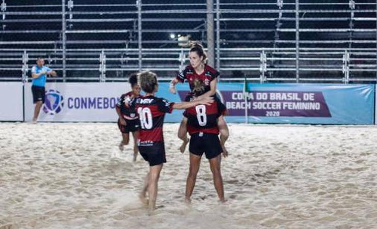 Copa do Brasil de Beach Soccer Feminino: Flamengo vence o Maníacos-PB e garante vaga na semi