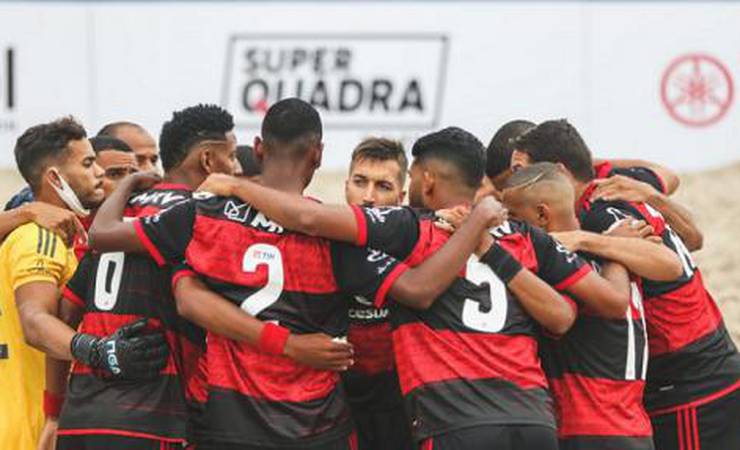 Flamengo estreia com vitória no Brasileirão de Beach Soccer