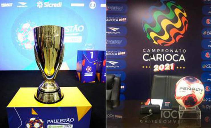 Paulista e Carioca 2021 já têm tabela definida; veja a agenda do seu time!