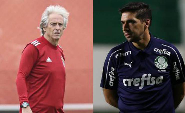 Após Palmeiras perder outra final, torcedores comparam números de Abel Ferreira e Jorge Jesus