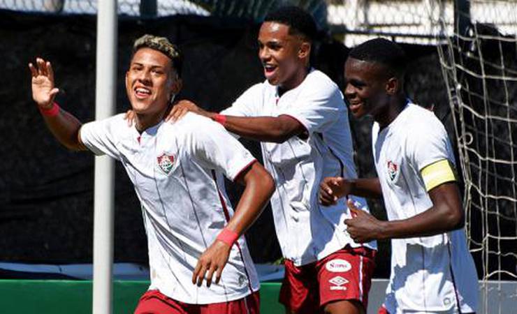 Fluminense humilha e enfia 6 gols no Flamengo pela semifinal da Copa do Brasil Sub-17