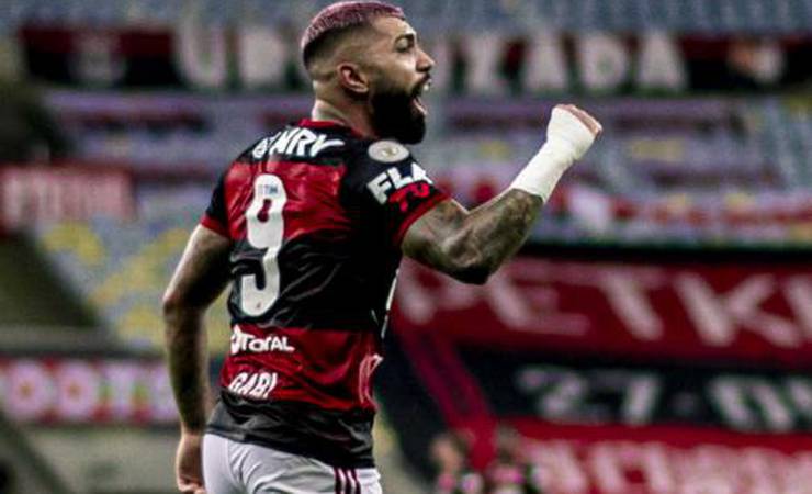Gabigol comemora vitória em 100º jogo pelo Flamengo e se mantém otimista pelo título: 'Eu acredito!'