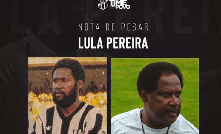 Ídolo do Ceará, Lula Pereira morre aos 64 anos, e ex-clubes prestam homenagem