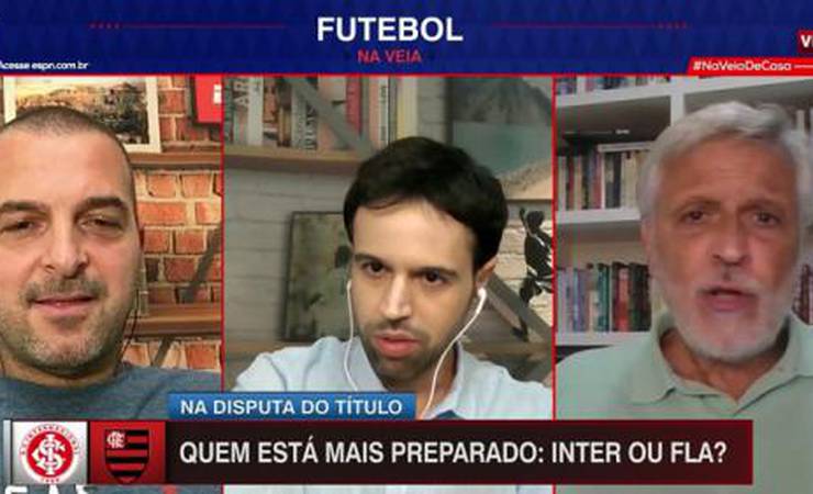 Sormani diz que Flamengo é 'muito favorito' contra o Internacional: 'É muito mais time'