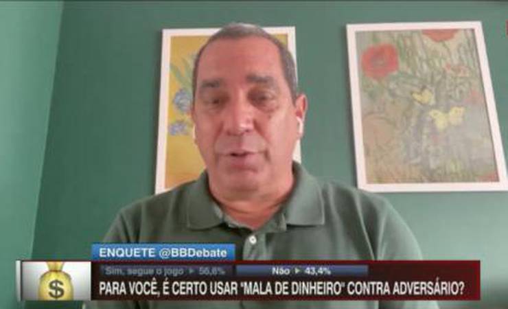 Zinho critica atuação do Flamengo e aponta Palmeiras como 'favoritaço' na Libertadores