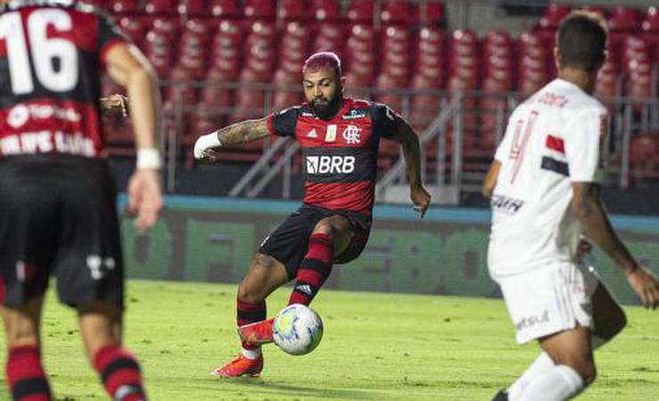 Artilheiro do Flamengo, Gabigol celebra bicampeonato: 'O Brasil é vermelho e preto mais uma vez'