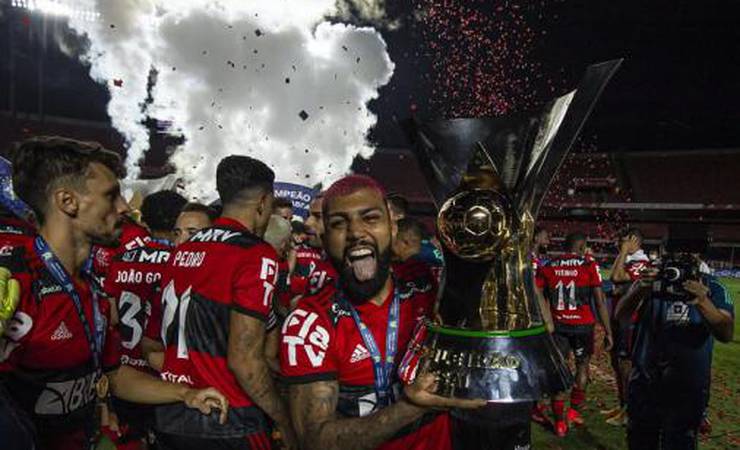 Após novo título, Gabigol compara o Flamengo ao Real Madrid: 'Todo mundo quer estar aqui'