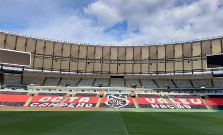 Flamengo prepara mosaico especial para estreia no Campeonato Carioca