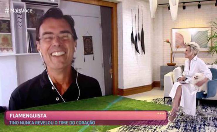 Tino Marcos revela qual o time de futebol que ele é torcedor