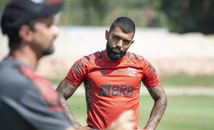 Técnico do Flamengo sobre ausência de Gabigol: 'O assunto está entregue ao departamento de futebol'