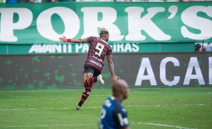Flamengo não perde do Palmeiras há três temporadas; Gabi e Arrascaeta brilharam em confrontos recentes