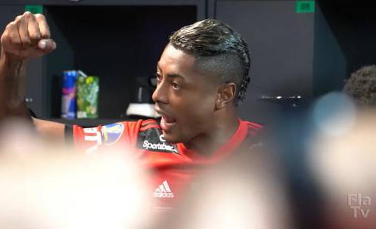 Bruno Henrique destaca 'espírito de pegada' e o diferencial na virada: 'A liderança do professor Rogério'