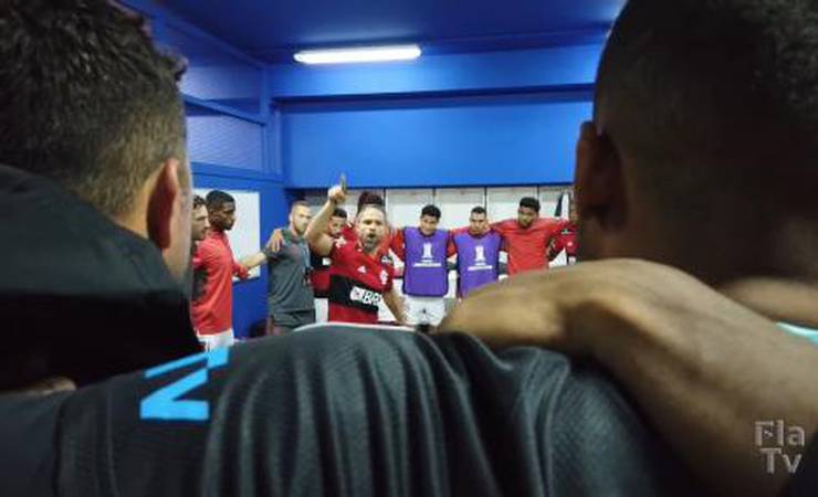 'É o campeão que vai entrar em campo!': assista aos bastidores da vitória do Flamengo sobre o Vélez