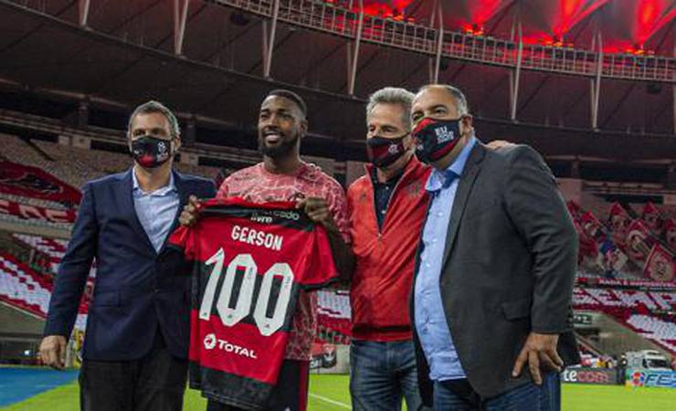Marcos Braz abre o jogo sobre saída de Gerson do Flamengo: 'Bom para o clube e para o jogador'