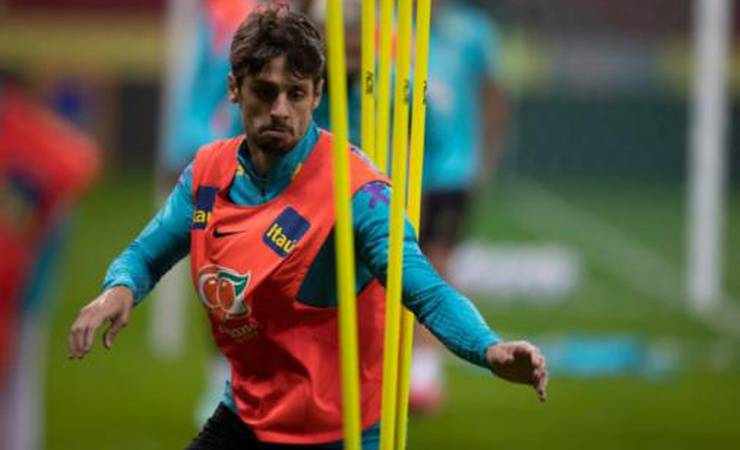 Rodrigo Caio é preservado no duelo da Seleção Brasileira com Paraguai