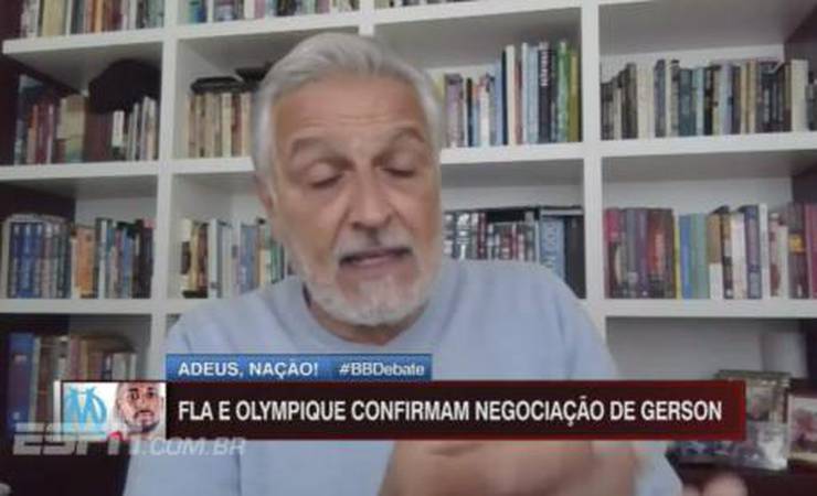 Sormani critica permanência de Pedro e venda de Gerson no Flamengo: 'Luxo desnecessário'