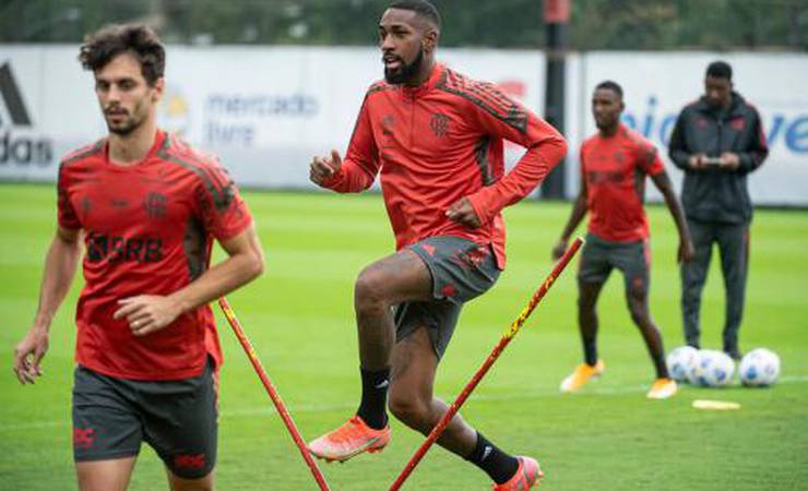 Flamengo encerra preparação para duelo com o América-MG; veja provável escalação