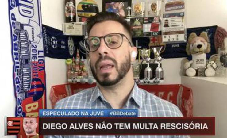Para Facincani, Flamengo pode perder Diego Alves por 'negociação desesperada' com goleiro
