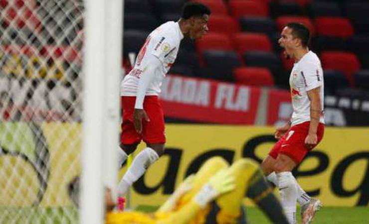 Em jogo eletrizante e de pinturas, Flamengo sofre virada no último lance e vê Bragantino assumir o topo