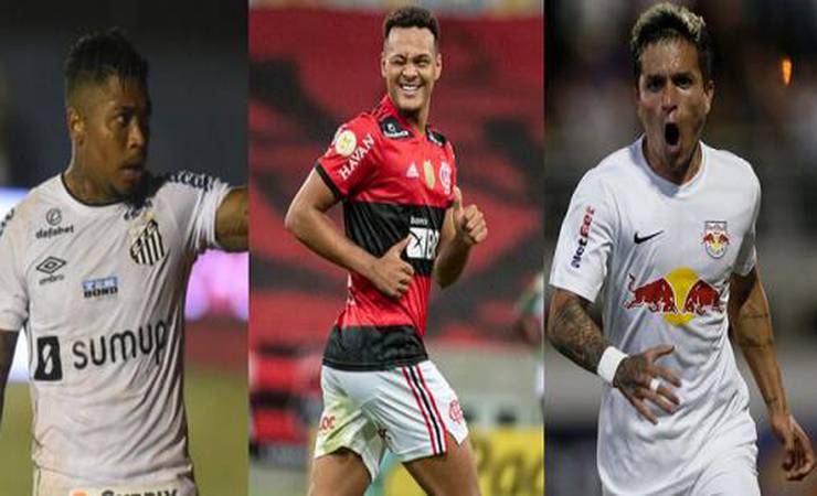 Marinho, Muniz, Artur... Veja quem são os maiores finalizadores do Brasileirão 2021