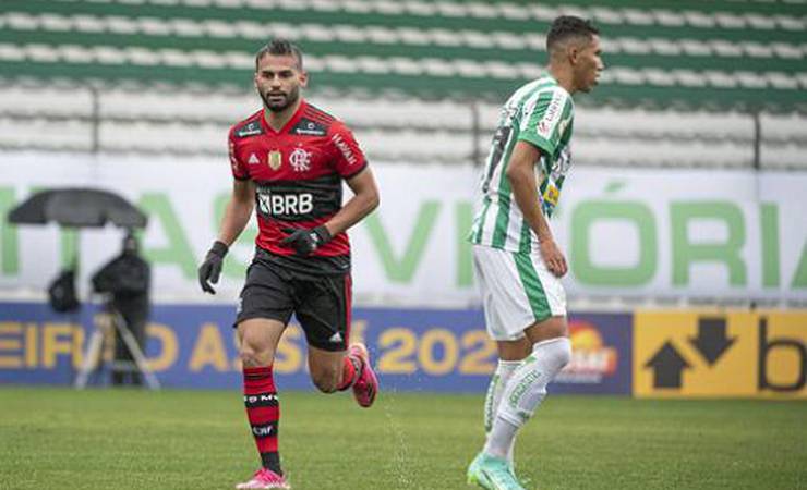 Thiago Maia lamenta resultado em seu retorno aos jogos do Flamengo