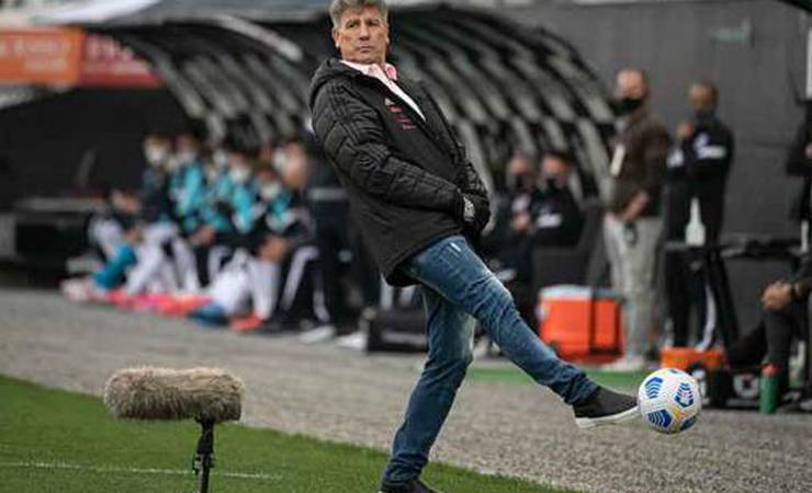 Renato Gaúcho avisa que comandará Flamengo 'por telefone' contra o ABC e realça semana cheia para treinar