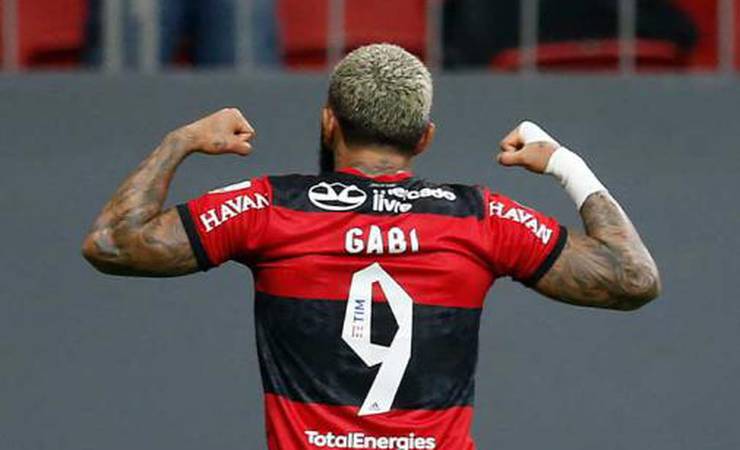 Gabigol mantém 'discurso modesto' após Flamengo golear o Olimpia: 'Seguimos com os pés no chão'