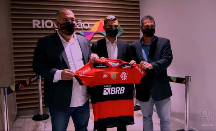 Braz e Spindel detalham negociações e celebram 'problemas' para Renato no Flamengo: 'Ganha bem para isso'