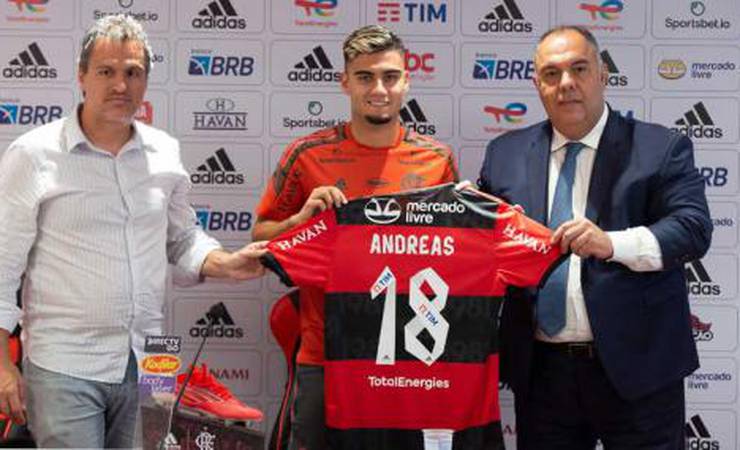 Regularizado, Andreas Pereira se diz pronto para estrear pelo Flamengo e realça: 'É o maior da América'