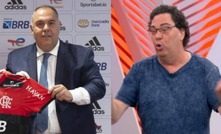 Marcos Braz critica fala de Casagrande sobre David Luiz no Flamengo: 'Desserviço para o futebol'