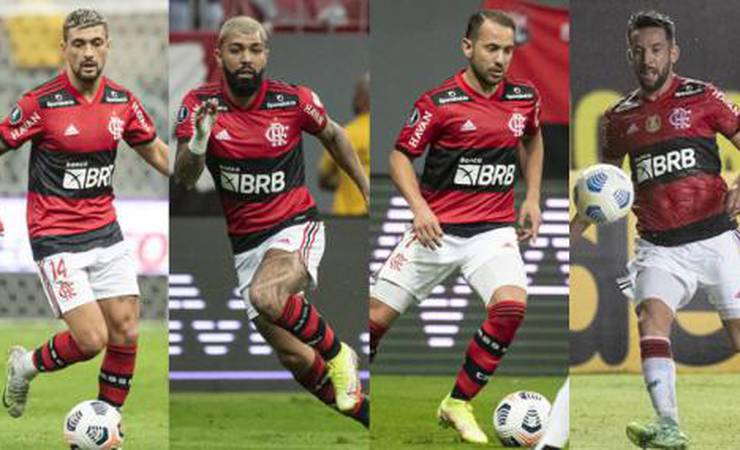 Brasileirão, Libertadores e mais: veja de quantos gols do Flamengo os convocados participaram