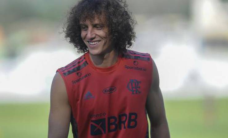 David Luiz realiza primeiro treino no Ninho do Urubu como jogador do Flamengo
