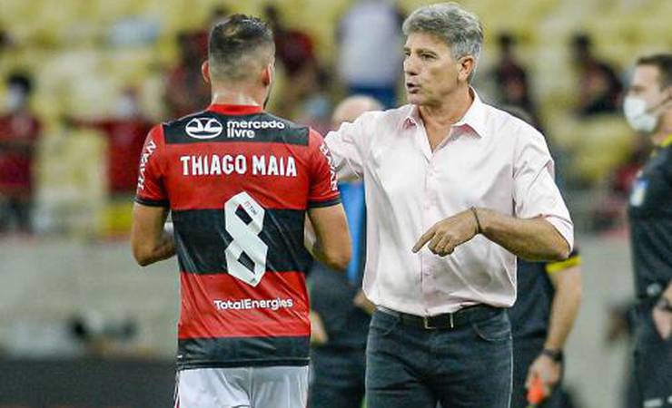 Renato parabeniza grupo pela entrega e comemora reencontro com a torcida do Flamengo: 'Dia especial'