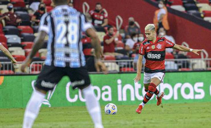Renato Gaúcho comenta posição de Andreas Pereira e elogia: 'Foi uma grande contratação do Flamengo'