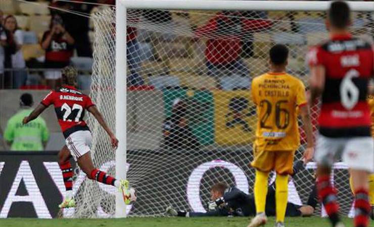 Bruno Henrique comemora vitória do Flamengo e projeta jogo da volta: 'Fazer o nosso melhor'