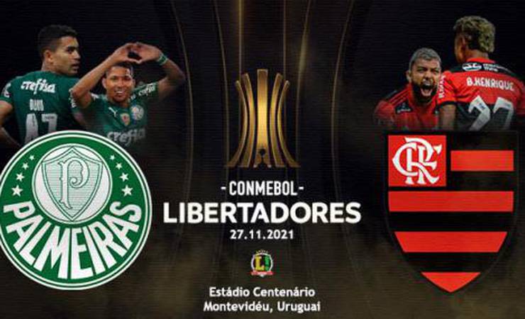 Confira onde será a final da Libertadores 2021 entre Palmeiras x Flamengo