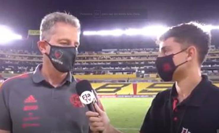 VÍDEO: Rodolfo Landim comemora vaga à final da Libertadores 2021: "Vamos todos para Montevidéu"