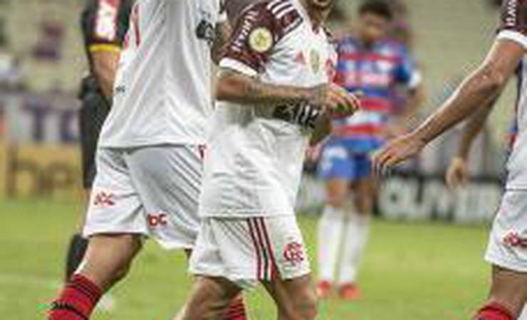 Pedro, do Flamengo, revela lance que impressionou rival e resenha com o Michael após gol contra o Fortaleza