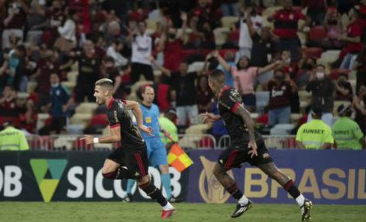 Andreas Pereira faz gol antológico de falta e encerra jejum de mais de três anos no Flamengo; assista