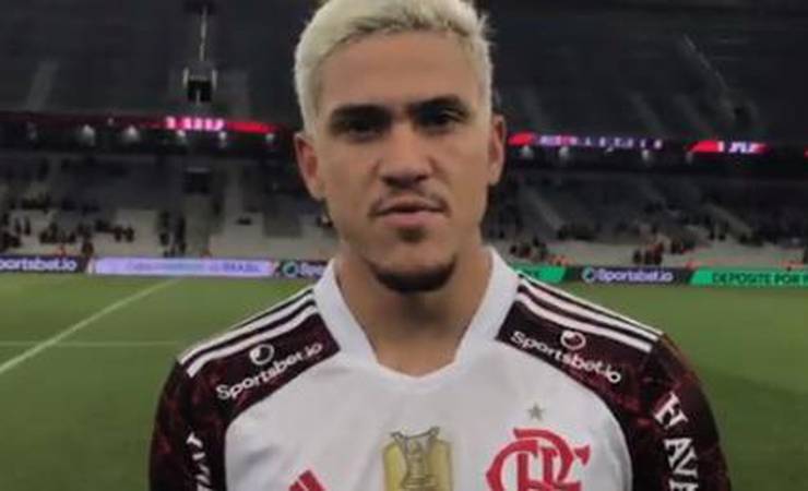 'Vim no sacrifício, o Flamengo pede isso', destaca Pedro após garantir empate pela Copa do Brasil