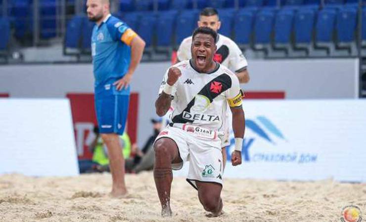 Chuva forte causa adiamento das finais do Campeonato Carioca de beach soccer; Vasco está nas duas