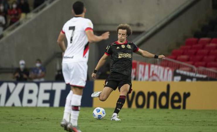 Com David Luiz e Rodrigo Caio juntos por 90 minutos pela primeira vez, Flamengo domina ataque do Atlético
